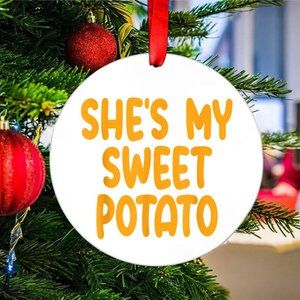 She's My Sweet Potato Ornament